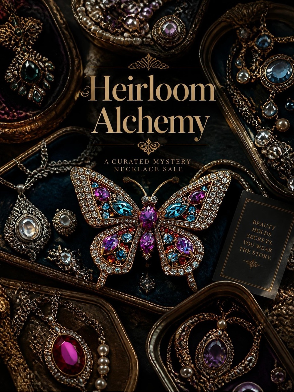 Heirloom Alchemy Custom Artisan Mood Tray Mystery